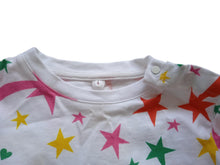 Load image into Gallery viewer, STELLA MCCARTNEY KIDS Shooting Stars T-Shirt White Cotton 24 Mnths RRP35 NEW
