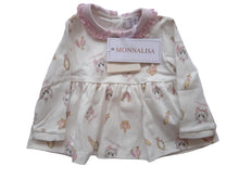 Load image into Gallery viewer, MONNALISA Baby Girls White Aristocats T-Shirt &amp; Leggings Set 9 Mnths RRP95 NEW
