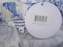 Load image into Gallery viewer, FRANKIES BIKINIS KIDS x GIGI HADID Yomi Toile Swim Shorts Blue 6 Years NEW RRP60
