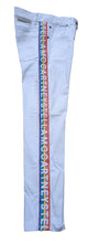 Load image into Gallery viewer, STELLA MCCARTNEY KIDS Logo Tape Denim Jeans Stretch White 14 Years NEW RRP95
