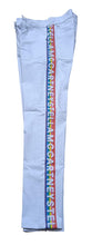 Load image into Gallery viewer, STELLA MCCARTNEY KIDS Logo Tape Denim Jeans Stretch White 14 Years NEW RRP95
