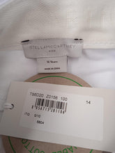 Load image into Gallery viewer, STELLA MCCARTNEY KIDS Logo Tape Denim Jeans Stretch White 14 Years NEW RRP95
