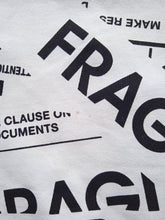 Load image into Gallery viewer, MM6 MAISON MARGIELA KIDS Fragile Logo Sweatshirt White 10 Years NEW RRP130
