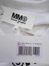 Load image into Gallery viewer, MM6 MAISON MARGIELA KIDS Fragile Logo Sweatshirt White 10 Years NEW RRP130

