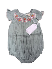 Load image into Gallery viewer, LOUISE MISHA Baby Girl Josephine Embroidered Sleeveless Blue 6 Months NEW RRP 50
