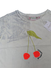 Load image into Gallery viewer, BONPOINT Kids Girls Cherry Print White Top Tshirt Size 4 Years NEW RRP 60
