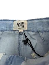 Load image into Gallery viewer, HUNDRED PIECES Kid Girl Flower Stonewashed Denim Skirt Blue 2 Years NEW RRP 65
