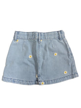 Load image into Gallery viewer, HUNDRED PIECES Kid Girl Flower Stonewashed Denim Skirt Blue 2 Years NEW RRP 65
