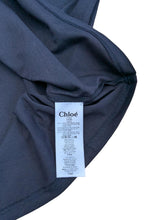 Load image into Gallery viewer, CHLOE KIDS Navy Blue Logo White Tee Tshirt Top Size 14 Years NEW RRP 80

