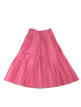 Load image into Gallery viewer, MM6 KIDS Girls Maxi Pleated Skirt Pink Size 4 Years NEW RRP 155
