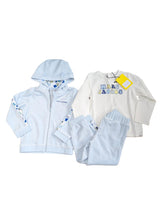 Load image into Gallery viewer, LITTLE MARC JACOBS Baby Boy Hoodie Top Trousers Blue Set 36 Month NEW RRP 115
