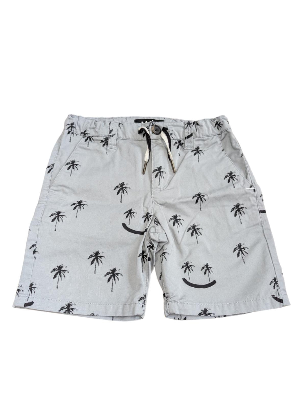 MOLO Happy Palm Tree Print Shorts Grey Size 6 Years NEW RRP 50