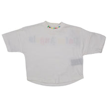 Load image into Gallery viewer, PALM ANGELS KIDS Girls Classic Over Logo Tee SS White Size:4 Years NEW RRP: 115
