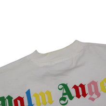 Load image into Gallery viewer, PALM ANGELS KIDS Girls Classic Over Logo Tee SS White Size:4 Years NEW RRP: 115
