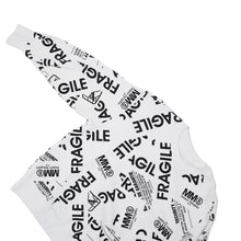 Load image into Gallery viewer, MAISON MARGIELA MM6 KIDS Teen Fragile Logo Sweatshirt White 14 Yrs NEW RRP145
