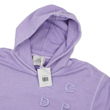 Load image into Gallery viewer, LES COYOTES DE PARIS Oversized Embroidered Logo Hoodie Purple 14 Yrs NEW RRP 95
