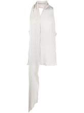 Load image into Gallery viewer, AARON ESH Mens Silk Vest With Trail Ivory Neutrals S Silk Blend NEW RRP: 510
