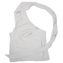 Load image into Gallery viewer, AARON ESH Mens Silk Vest With Trail Ivory Neutrals S Silk Blend NEW RRP: 510
