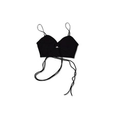 Load image into Gallery viewer, LAMA JOUNI Ladies Camisole Jouni Ecovro Strap Vest Top Black XS NEW RRP: 170
