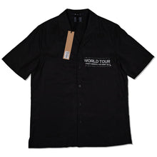 Load image into Gallery viewer, KSUBI Mens Paste Up Print SS Button Up Shirt Black Size:M Shirts NEW RRP: 145
