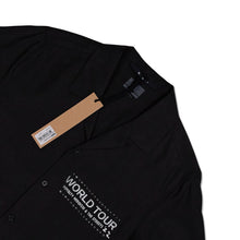 Load image into Gallery viewer, KSUBI Mens Paste Up Print SS Button Up Shirt Black Size:M Shirts NEW RRP: 145
