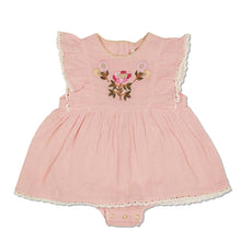 Load image into Gallery viewer, LOUISE MISHA KIDS Baby Girl Floral Embroiderd Dress Pink 12 Months NEW RRP: 55
