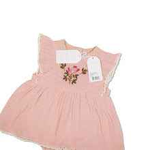 Load image into Gallery viewer, LOUISE MISHA KIDS Baby Girl Floral Embroiderd Dress Pink 12 Months NEW RRP: 55

