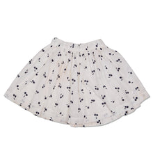 Load image into Gallery viewer, BONPOINT KIDS Girl Cotton Print Skirt White Size:6 Years NEW RRP: 80
