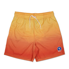 Load image into Gallery viewer, HUNDRED PIECES KIDS Boy Gradient Dye Swim Trunks Orange 12 Years NEW RRP: 65
