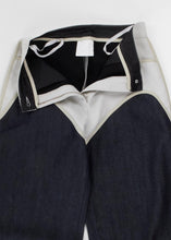 Load image into Gallery viewer, PARIS GEORGIA Jeans Cowboy Denim Straight Jeans Light/Dark Grey - XS RRP395
