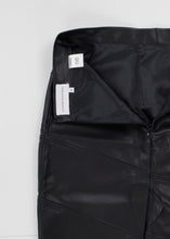Load image into Gallery viewer, ALEKSANDRE AKHALKATSISHVILI Skirt Faux Leather Midi Straight Black - XL RRP280
