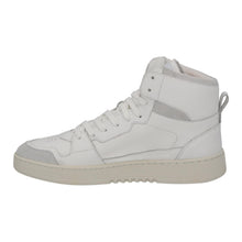 Load image into Gallery viewer, AXEL ARIGATO Dice Hi Sneaker Trainer Leather Suede White Grey UK6.5 NEW RRP250
