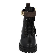 Load image into Gallery viewer, MICHAEL MICHAEL KORS Ankle Boots Parker Bootie Black Brown US9 UK7 NEW RRP320
