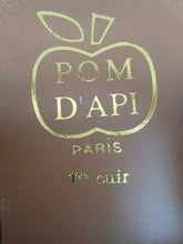 Load image into Gallery viewer, POM D&#39;API White Leather Big Flo Plagette Strap Sandals EU28 UK10 RRP95 NEW
