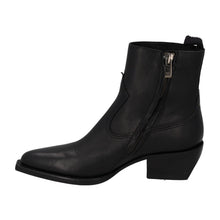 Load image into Gallery viewer, GOLDEN GOOSE Debbie Cowboy Boot Point Toe Black Leather EU36 UK3 NEW RRP595
