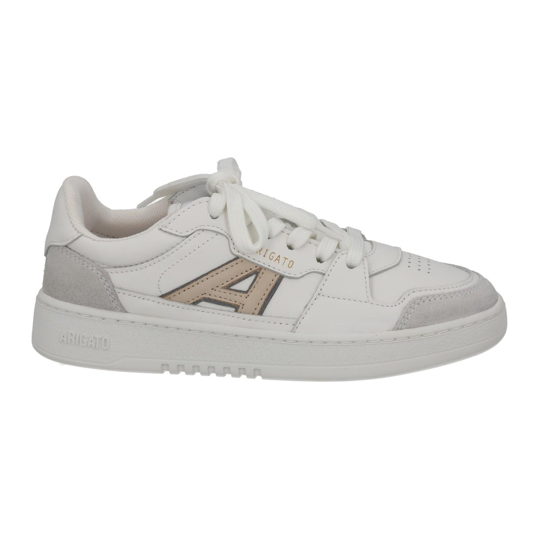 AXEL ARIGATO Trainers A-Dice Lo Lace White Beige Leather EU35 UK2.5 NEW RRP215