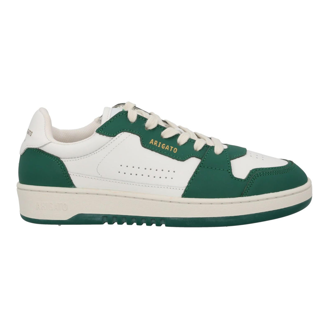 AXEL ARIGATO Dice Lo Sneaker Leather Trainers Green Lace Up EU37 UK4 RRP215 NEW