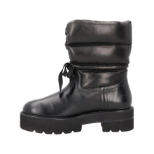 Load image into Gallery viewer, STUART WEITZMAN Ankle Boot Tyler Ultralift Bootie Black Leather UK4.5
