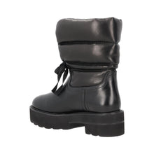 Load image into Gallery viewer, STUART WEITZMAN Ankle Boot Tyler Ultralift Bootie Black Leather UK4.5
