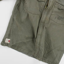 Load image into Gallery viewer, PRPS JAPAN Military Jacket High Collar Full Zip Green Cotton - Medium RRP150
