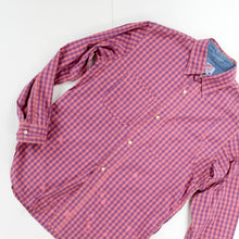 Load image into Gallery viewer, PRPS JAPAN Shirt Check Cotton Pink Long Sleeve Button Up - Medium RRP75
