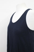 Load image into Gallery viewer, M&amp;S Marks &amp; Spencer Ladies Navy Blue Sleeveless Vest Top UK14 RRP12.5 NEW

