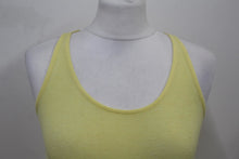 Load image into Gallery viewer, M&amp;S Marks &amp; Spencer Ladies Yellow Sleeveless Vest Top Blouse UK8 RRP12.5 NEW
