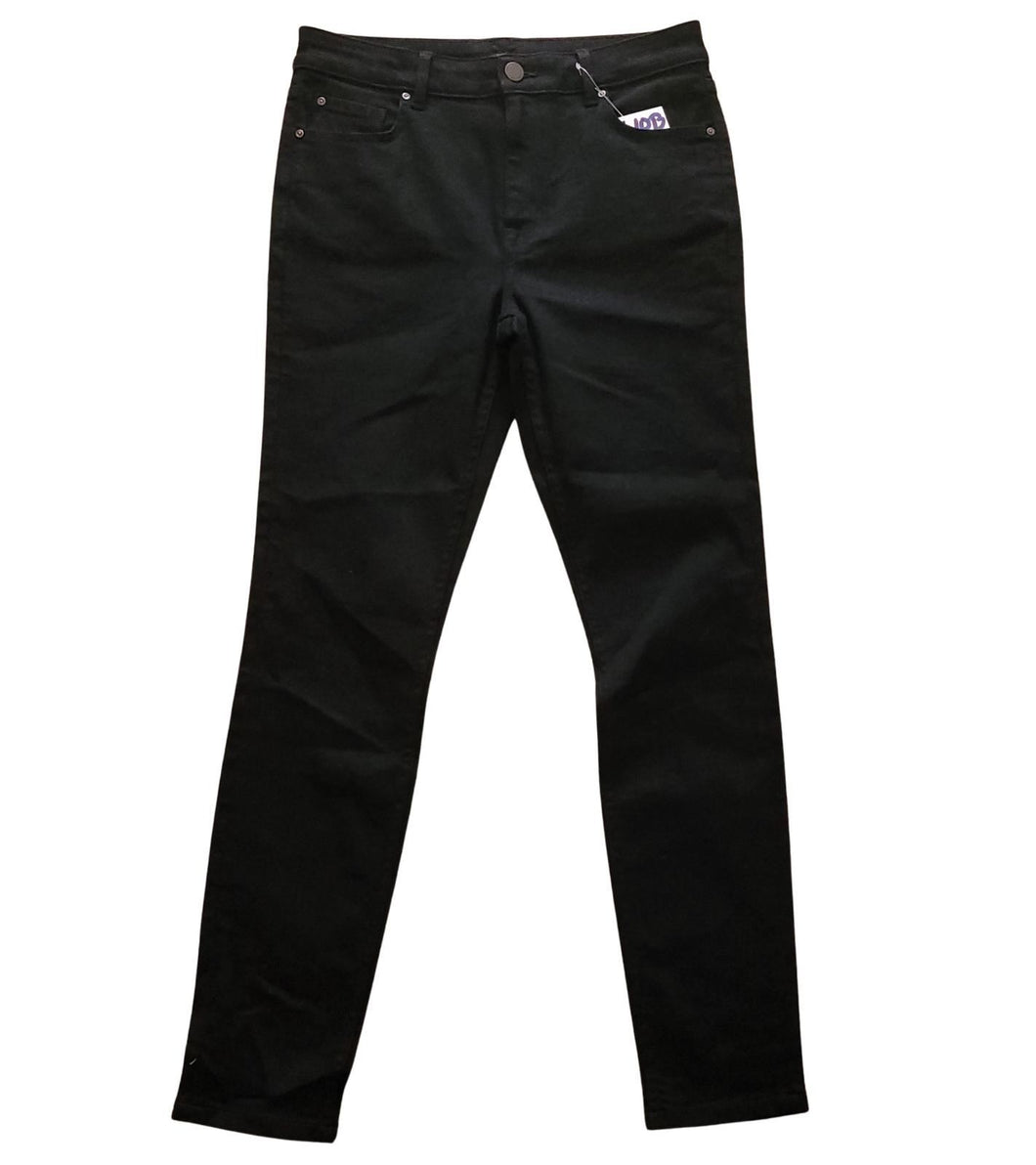 CREW CLOTHING Jeans Slim/Straight Leg Super Strech 5 Pocket Black UK12