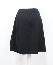 Load image into Gallery viewer, M&amp;S Marks &amp; Spencer Ladies Black Faux Wrap Mini Skirt UK14 RRP19.5 NEW
