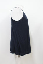 Load image into Gallery viewer, M&amp;S Marks &amp; Spencer Ladies Navy Blue Sleeveless Vest Top UK14 RRP12.5 NEW
