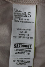 Load image into Gallery viewer, M&amp;S Marks &amp; Spencer Ladies Almond Cotton Merc Pima T-Shirt UK18 RRP19.50 NEW
