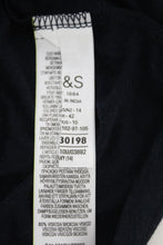 Load image into Gallery viewer, M&amp;S Marks &amp; Spencer Ladies Navy Blue Sleeveless Vest Top UK14 RRP12.5 NEW

