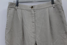 Load image into Gallery viewer, M&amp;S Marks &amp; Spencer Ladies Stone Beige Tapered Trousers UK16 Reg RRP39.5 NEW
