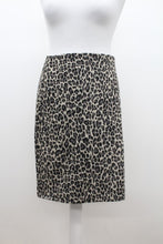 Load image into Gallery viewer, M&amp;S Marks &amp; Spencer Ladies Grey Animal Print Tapered Skirt UK10 RRP35 NEW

